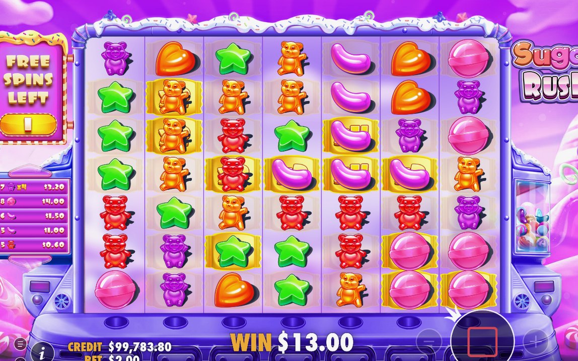 Free Spins med Multiplier-platser som ligger kvar mellan spinnen